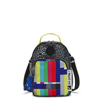 Kipling Alber MTV 3-in-1 Convertible Mini Bag Reppu Monivärinen | FI 1538ZU